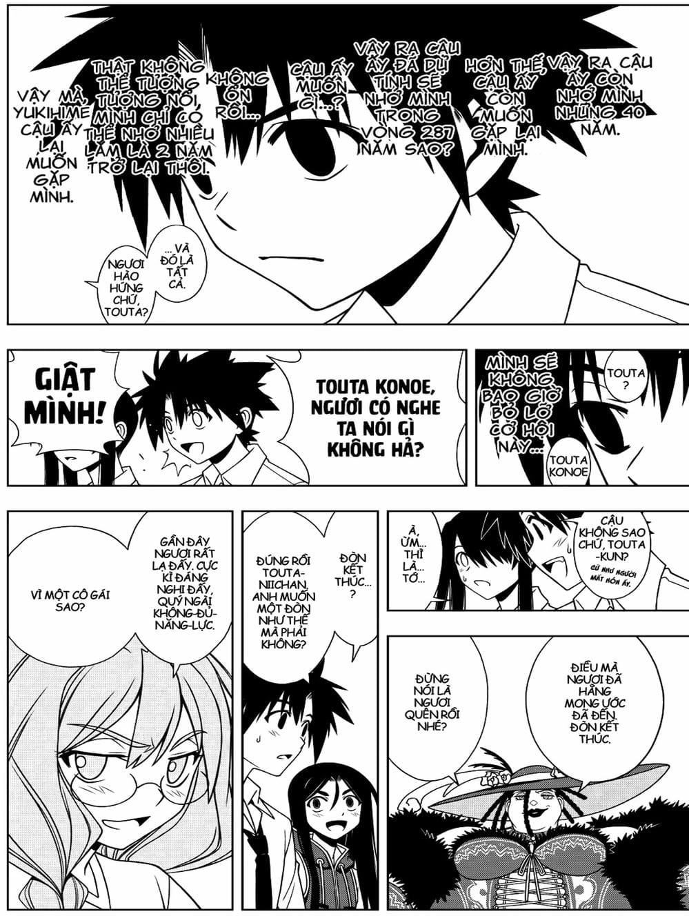 Truyện Tranh Lựa Chọn Phân Kỳ - Uq Holder! trang 9