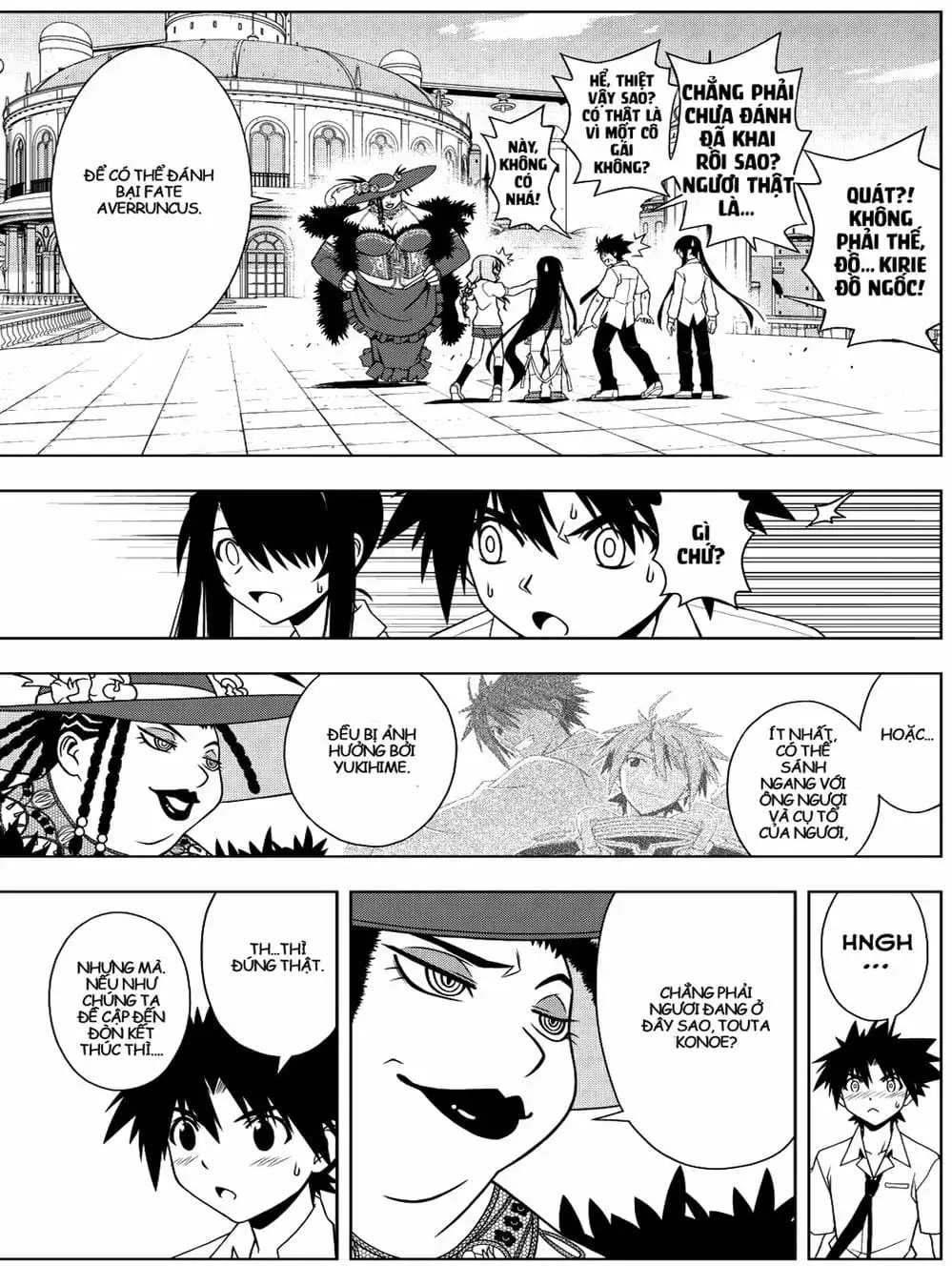 Truyện Tranh Lựa Chọn Phân Kỳ - Uq Holder! trang 9