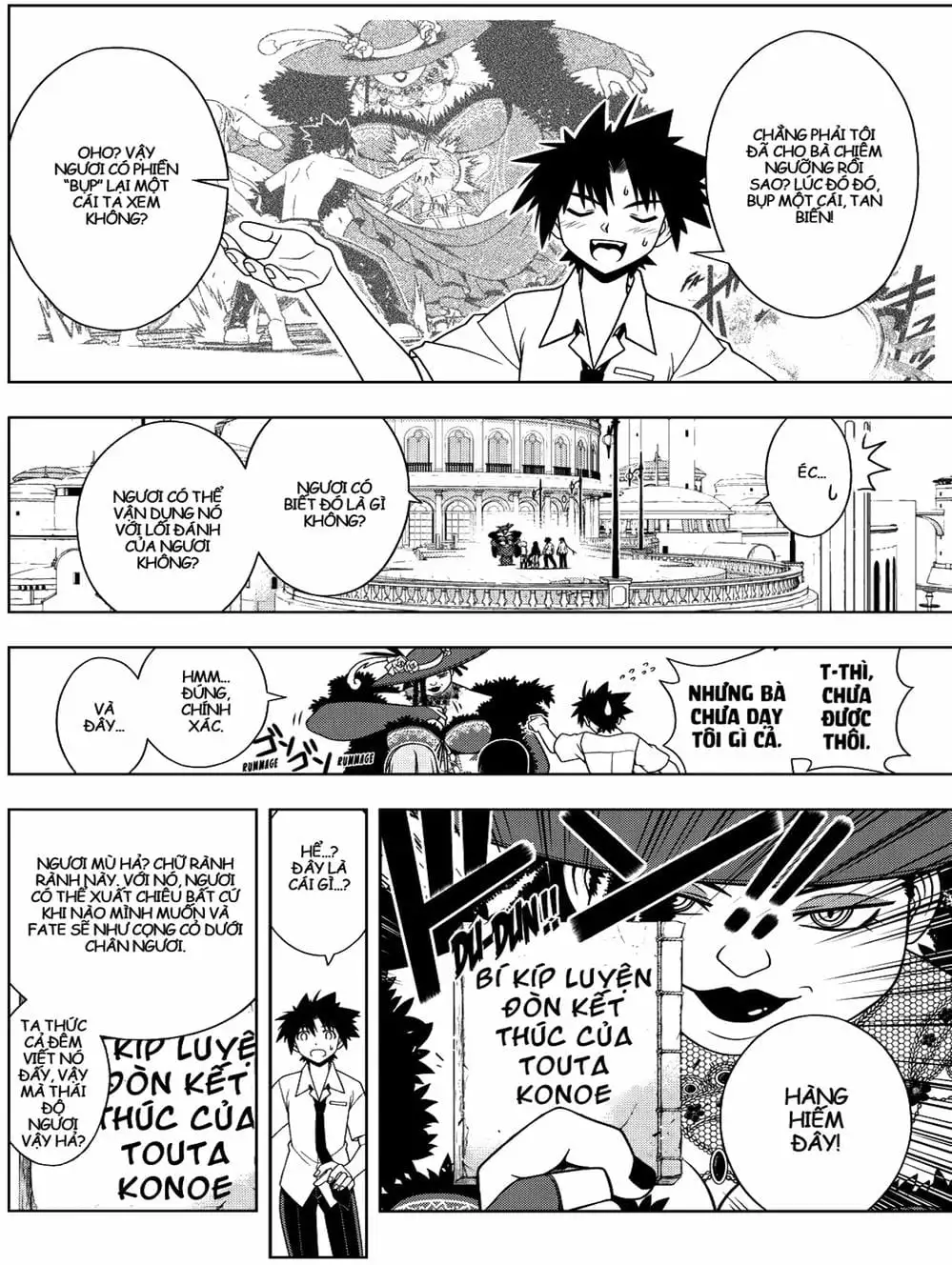 Truyện Tranh Lựa Chọn Phân Kỳ - Uq Holder! trang 9