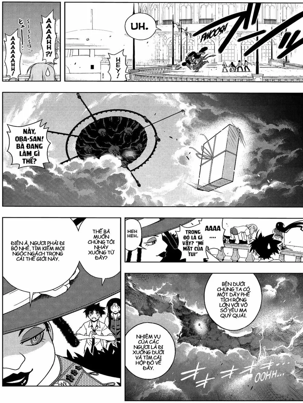 Truyện Tranh Lựa Chọn Phân Kỳ - Uq Holder! trang 9