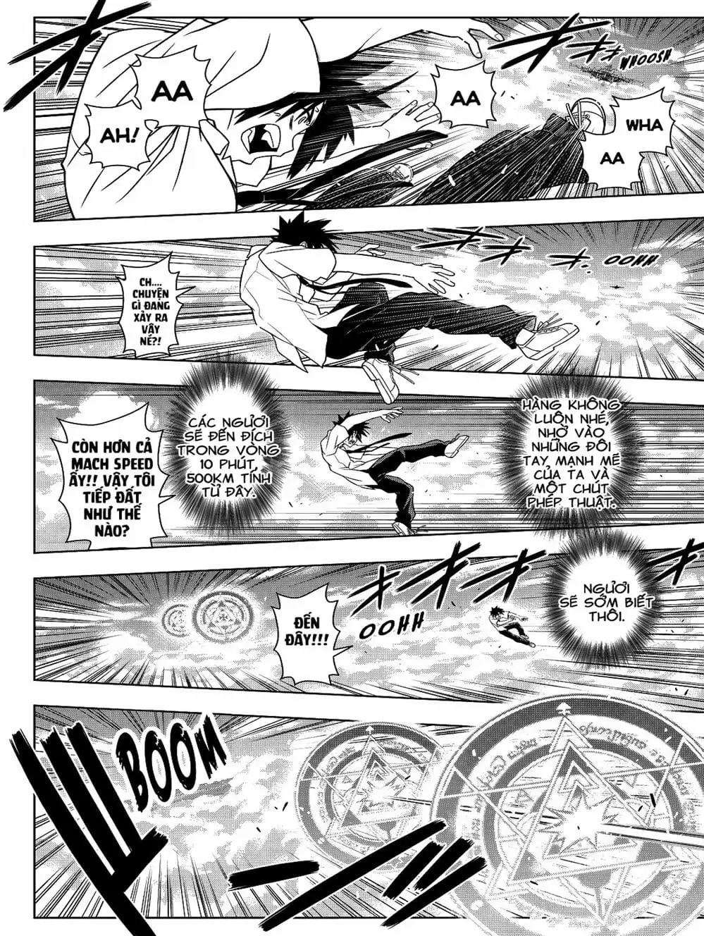 Truyện Tranh Lựa Chọn Phân Kỳ - Uq Holder! trang 9