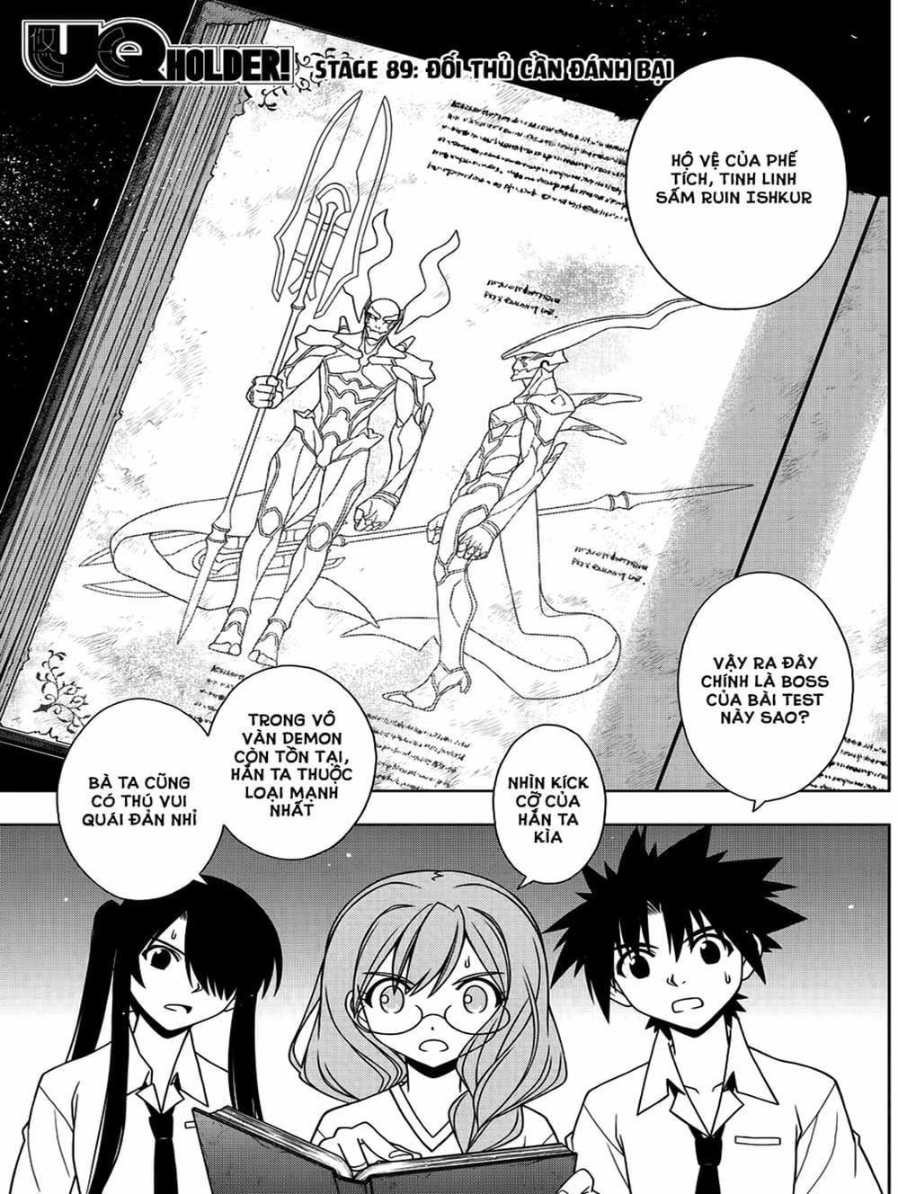 Truyện Tranh Lựa Chọn Phân Kỳ - Uq Holder! trang 9