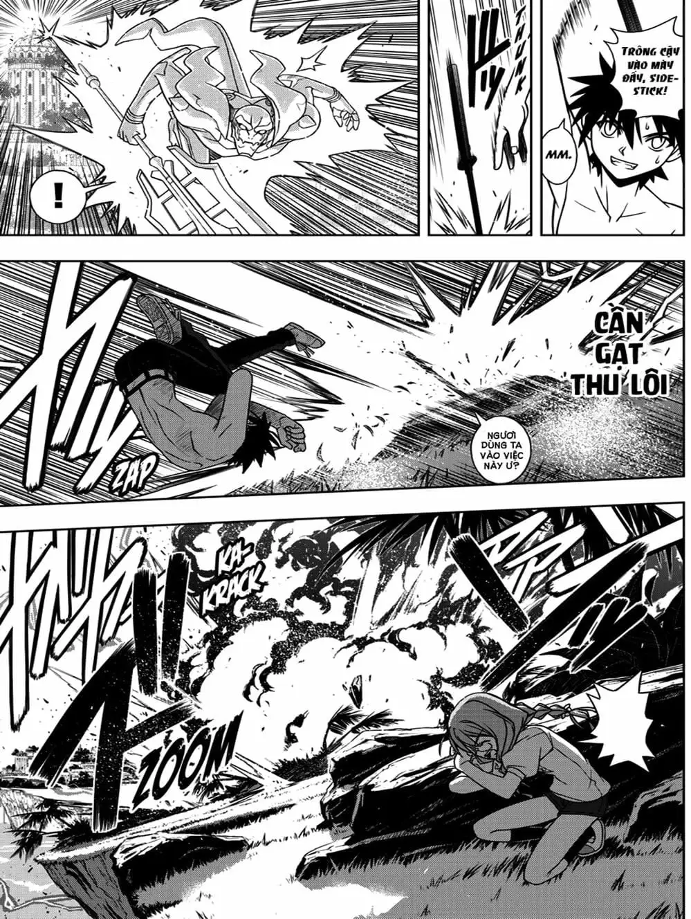Truyện Tranh Lựa Chọn Phân Kỳ - Uq Holder! trang 9