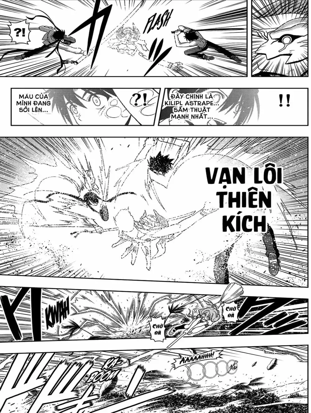 Truyện Tranh Lựa Chọn Phân Kỳ - Uq Holder! trang 9