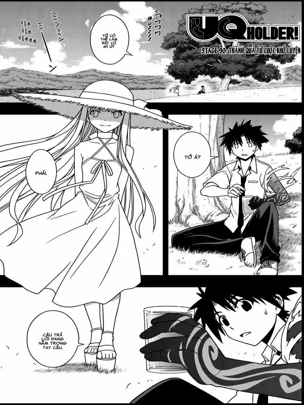 Truyện Tranh Lựa Chọn Phân Kỳ - Uq Holder! trang 9