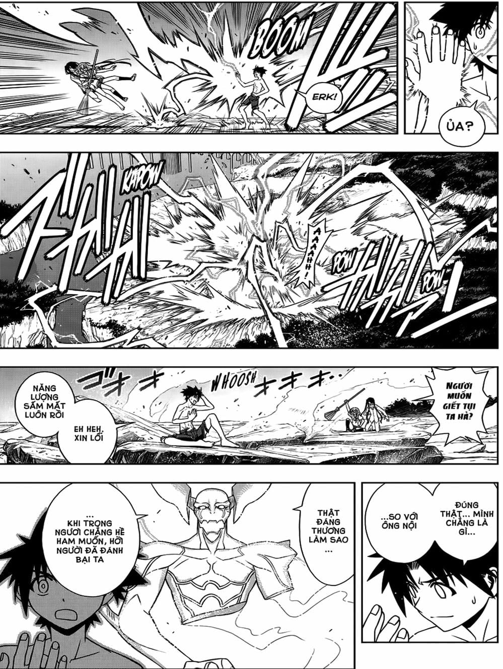 Truyện Tranh Lựa Chọn Phân Kỳ - Uq Holder! trang 9