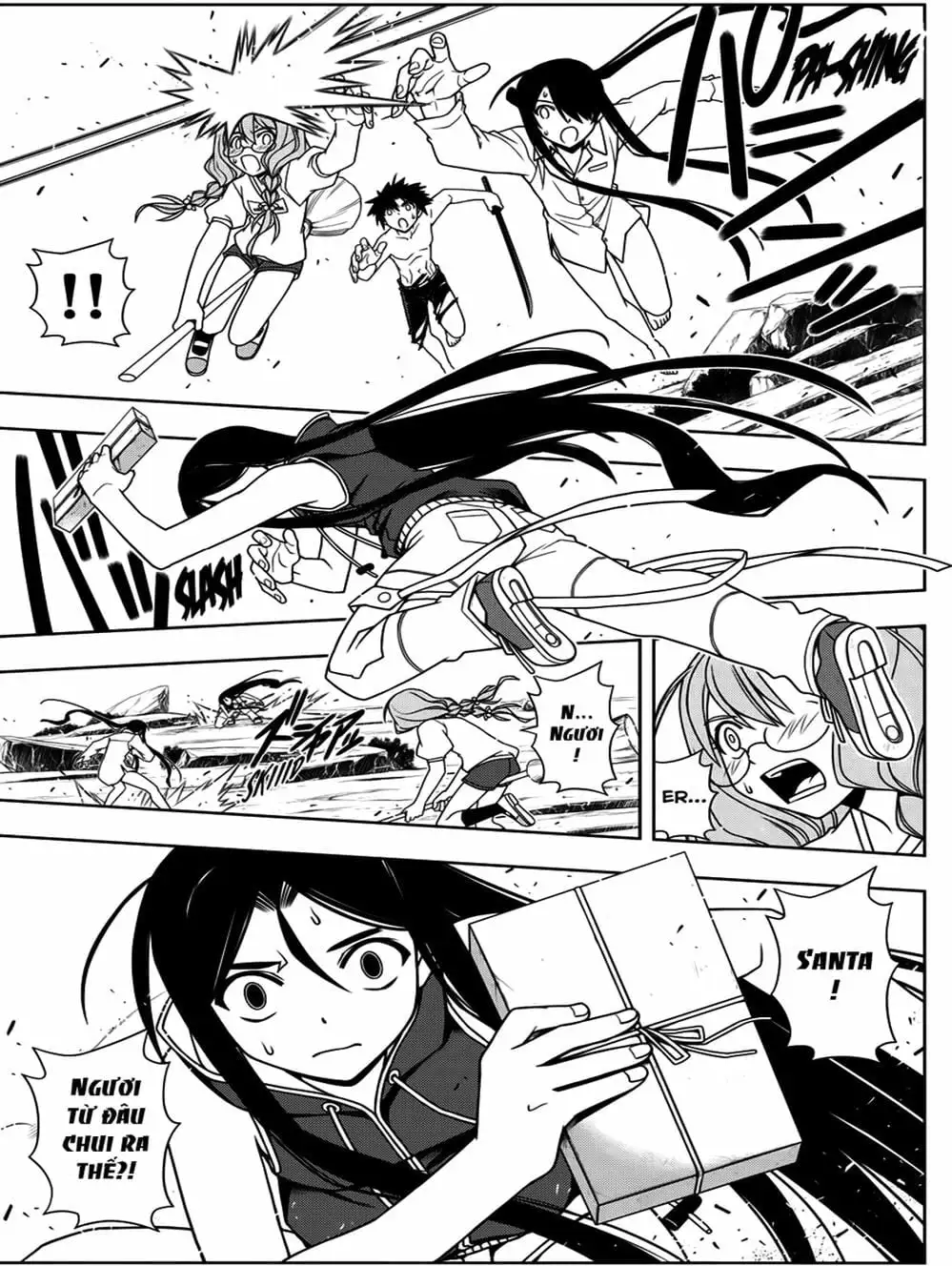 Truyện Tranh Lựa Chọn Phân Kỳ - Uq Holder! trang 9