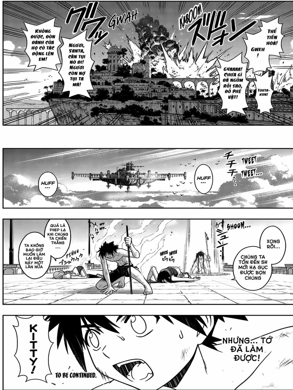 Truyện Tranh Lựa Chọn Phân Kỳ - Uq Holder! trang 9