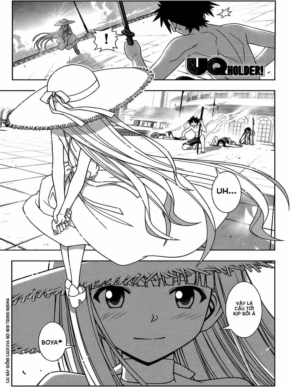 Truyện Tranh Lựa Chọn Phân Kỳ - Uq Holder! trang 9