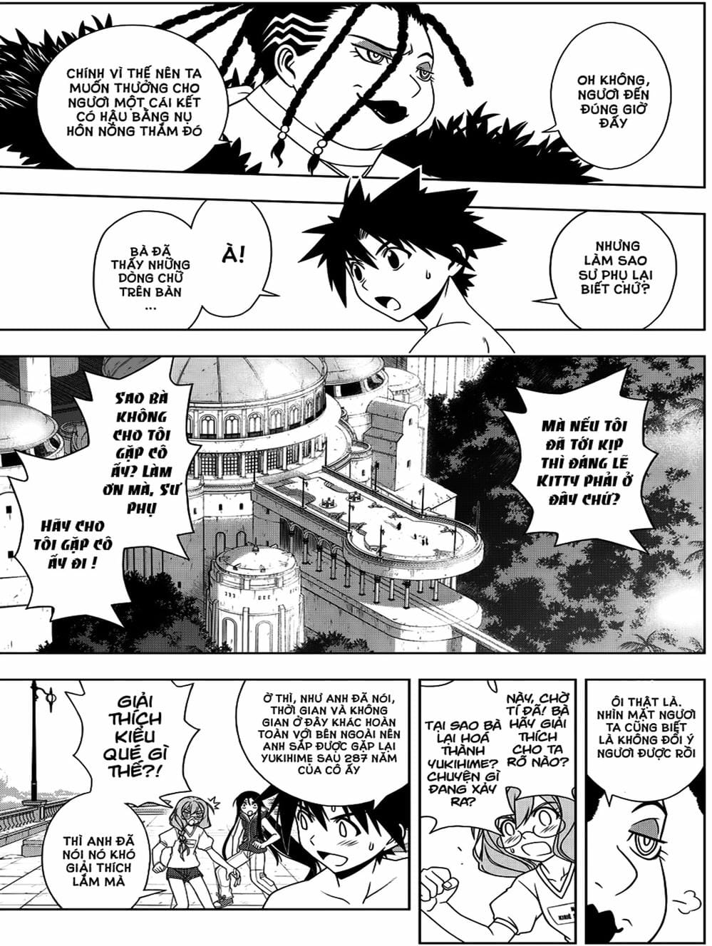 Truyện Tranh Lựa Chọn Phân Kỳ - Uq Holder! trang 9