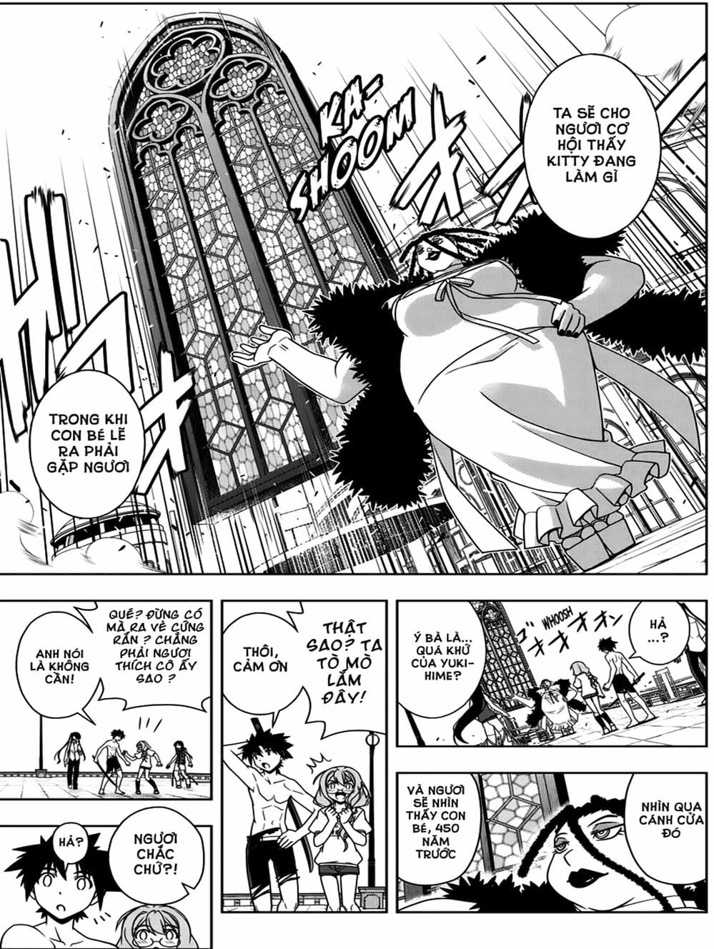 Truyện Tranh Lựa Chọn Phân Kỳ - Uq Holder! trang 9