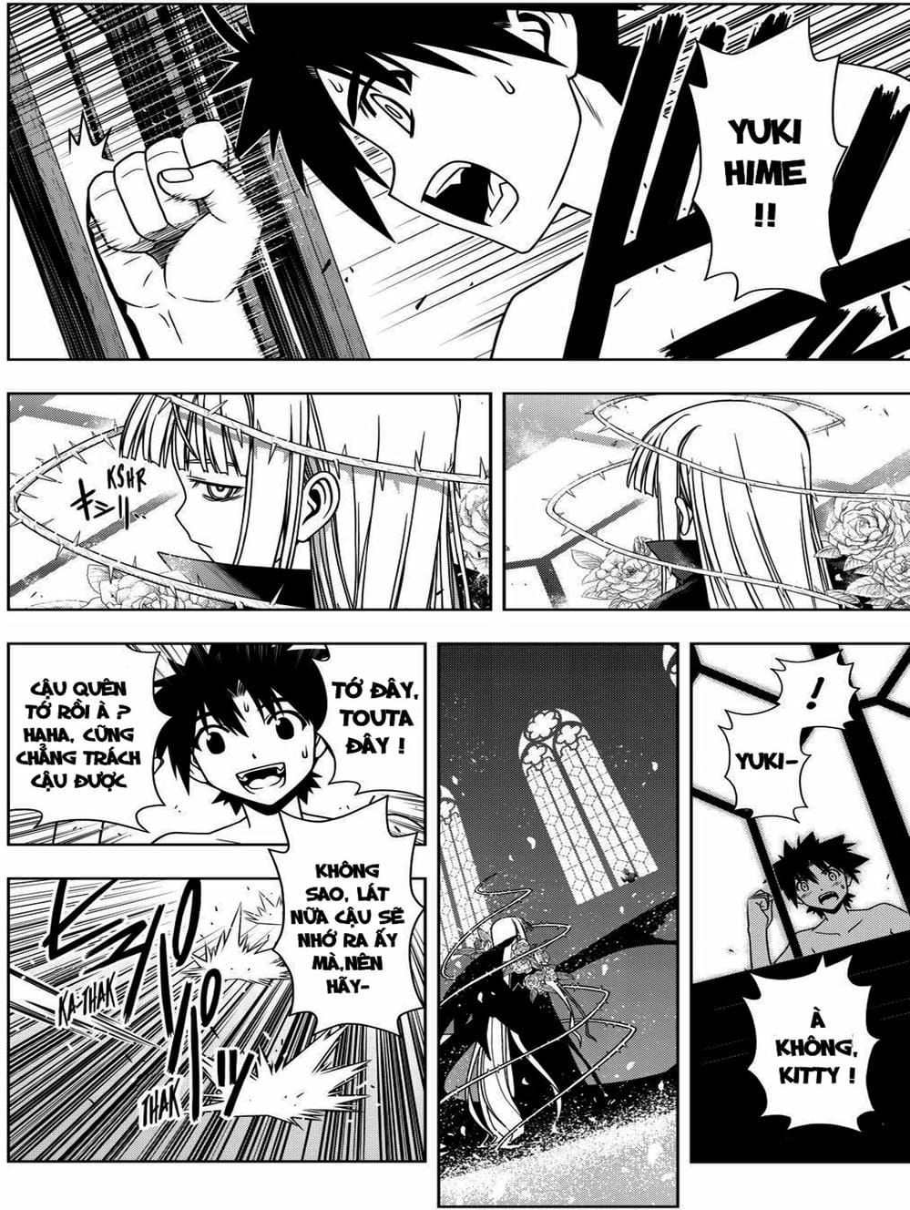 Truyện Tranh Lựa Chọn Phân Kỳ - Uq Holder! trang 9