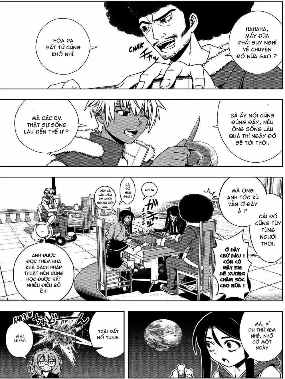 Truyện Tranh Lựa Chọn Phân Kỳ - Uq Holder! trang 9