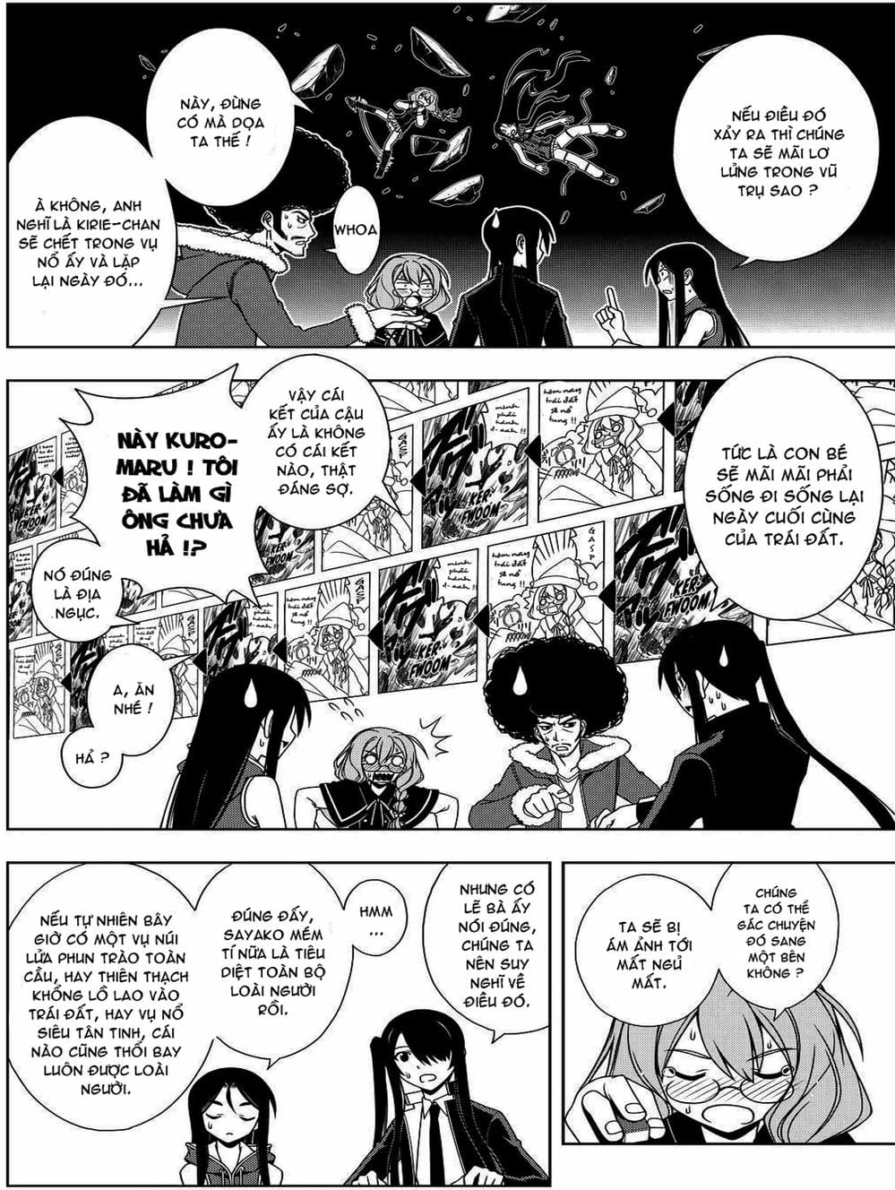 Truyện Tranh Lựa Chọn Phân Kỳ - Uq Holder! trang 9