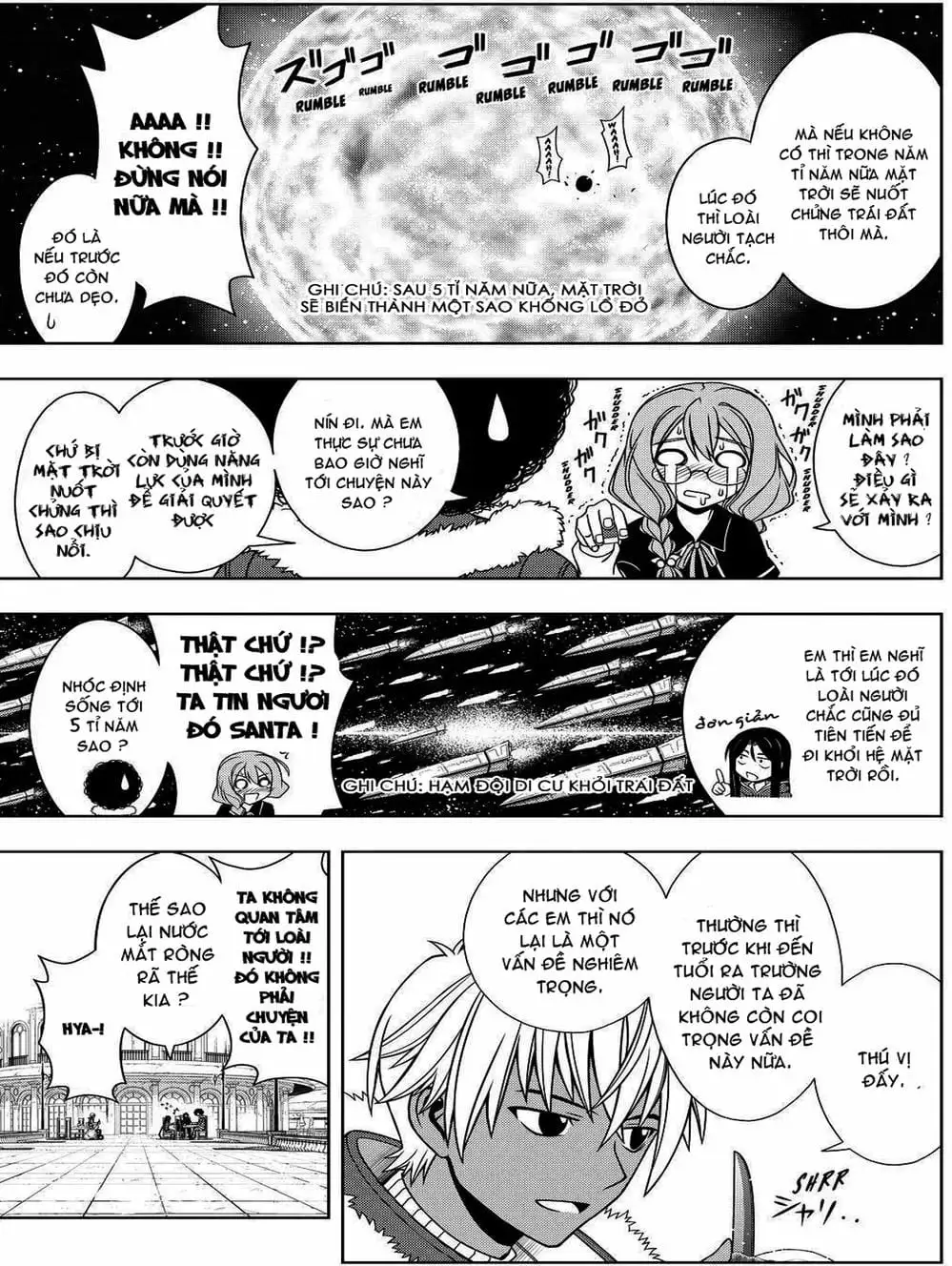 Truyện Tranh Lựa Chọn Phân Kỳ - Uq Holder! trang 9