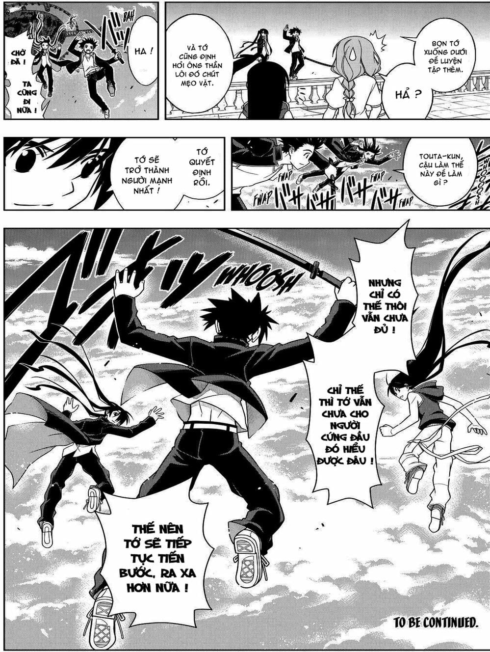 Truyện Tranh Lựa Chọn Phân Kỳ - Uq Holder! trang 9