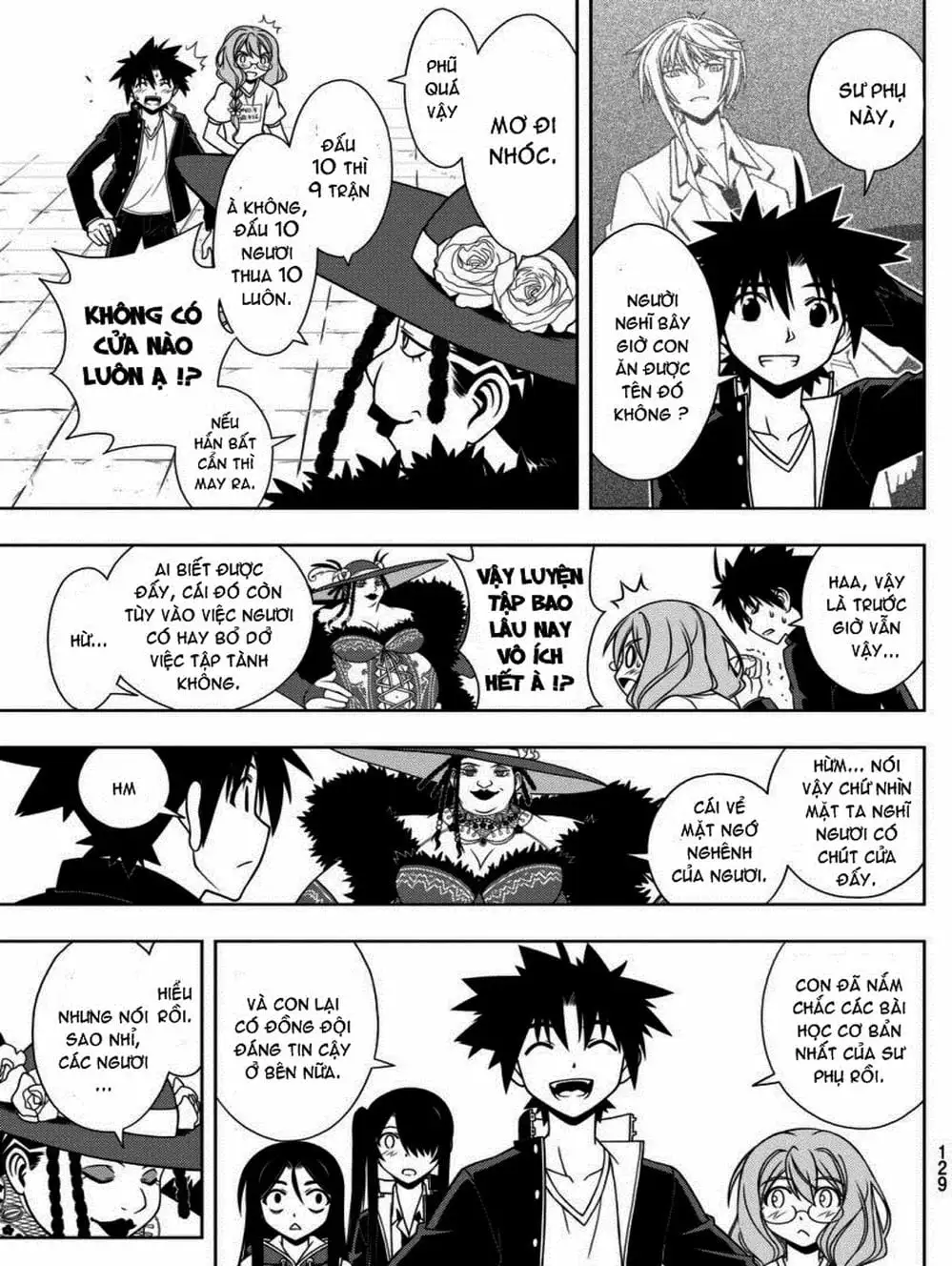 Truyện Tranh Lựa Chọn Phân Kỳ - Uq Holder! trang 9