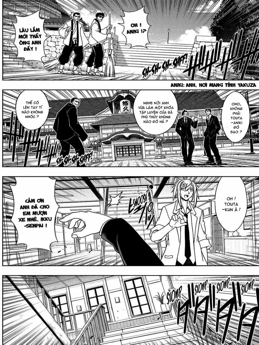 Truyện Tranh Lựa Chọn Phân Kỳ - Uq Holder! trang 9