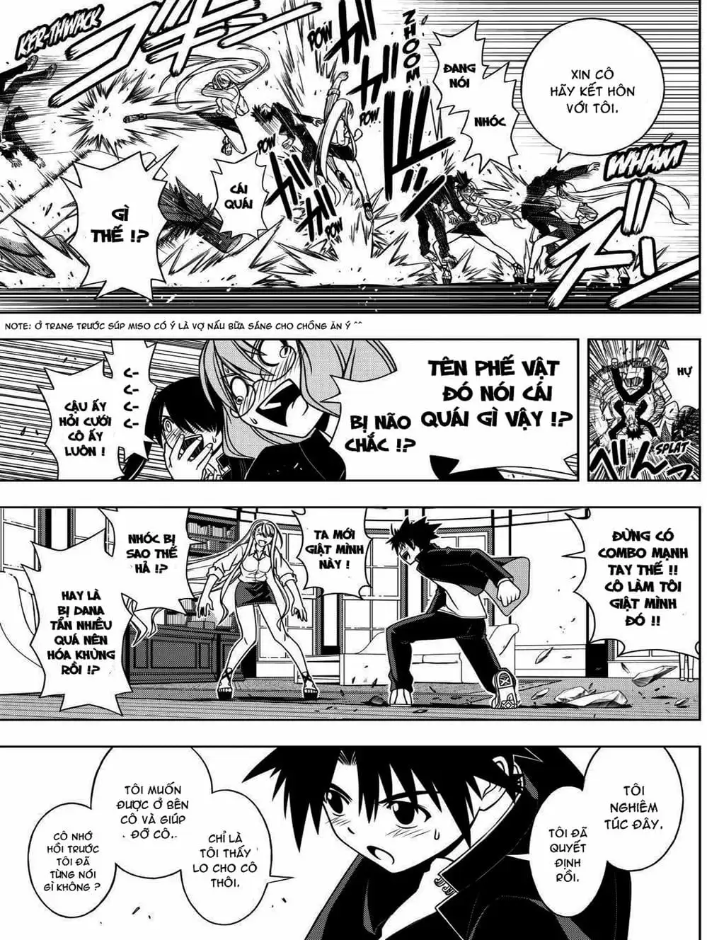 Truyện Tranh Lựa Chọn Phân Kỳ - Uq Holder! trang 9
