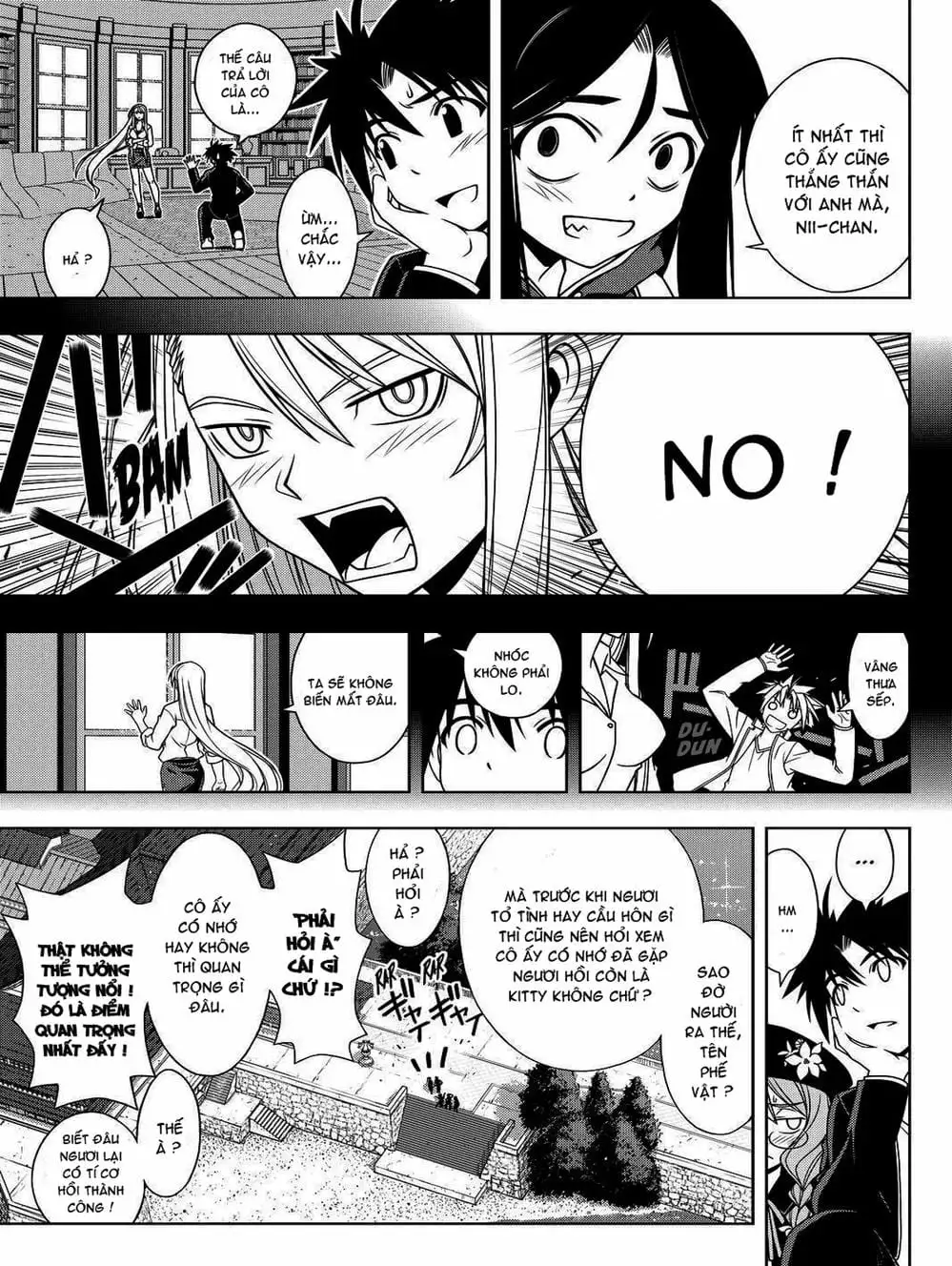 Truyện Tranh Lựa Chọn Phân Kỳ - Uq Holder! trang 9