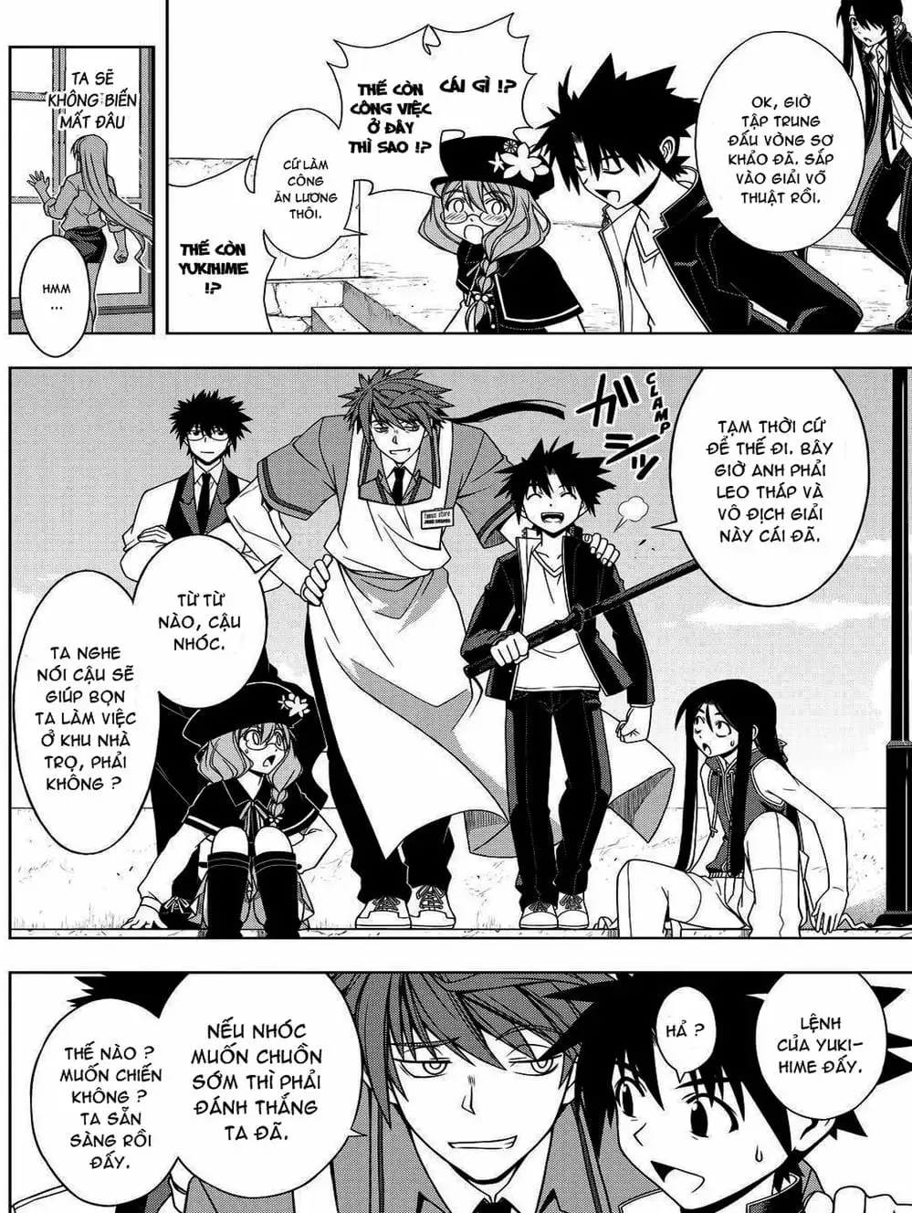 Truyện Tranh Lựa Chọn Phân Kỳ - Uq Holder! trang 9