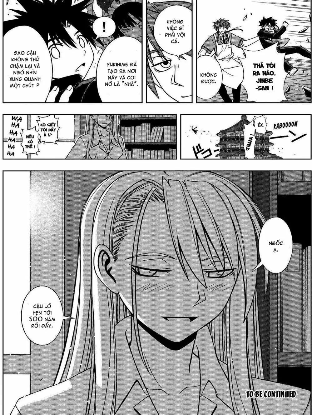 Truyện Tranh Lựa Chọn Phân Kỳ - Uq Holder! trang 9