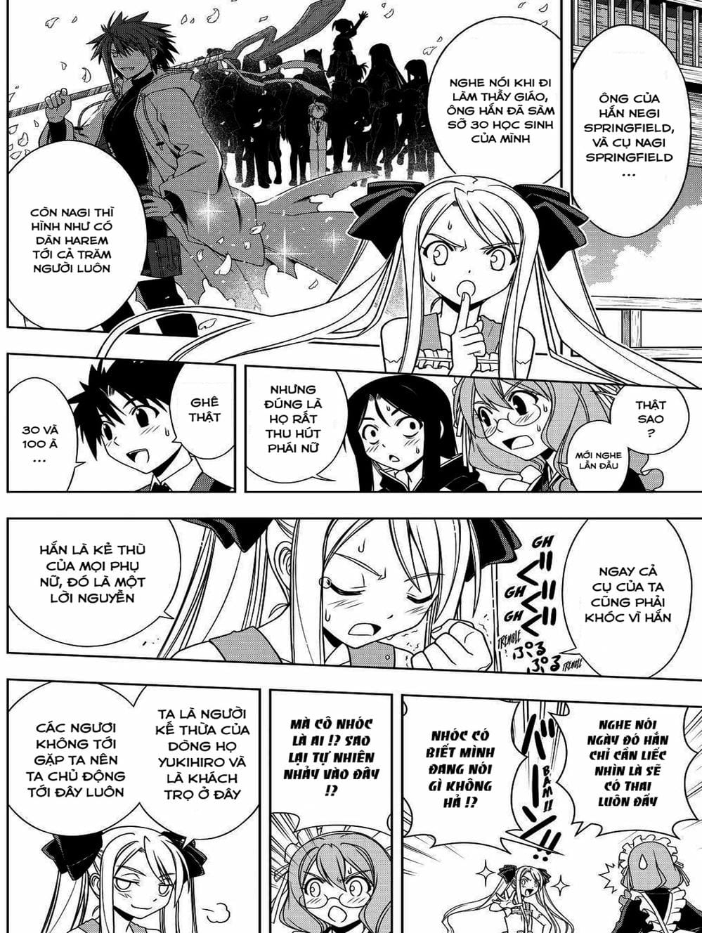 Truyện Tranh Lựa Chọn Phân Kỳ - Uq Holder! trang 9