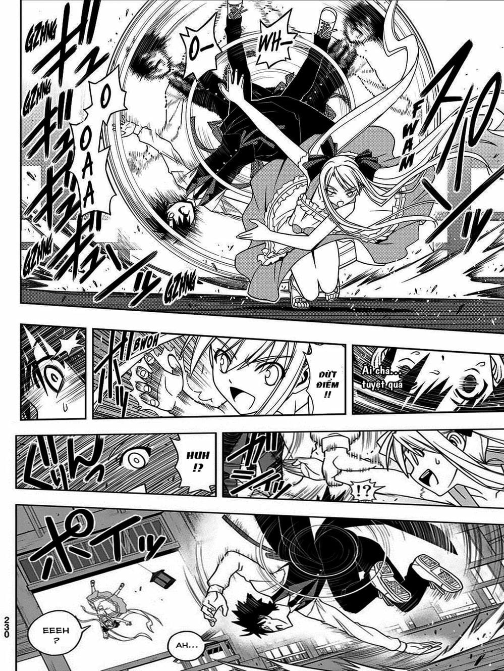 Truyện Tranh Lựa Chọn Phân Kỳ - Uq Holder! trang 9