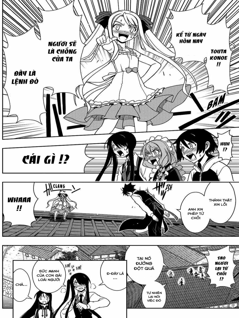 Truyện Tranh Lựa Chọn Phân Kỳ - Uq Holder! trang 9