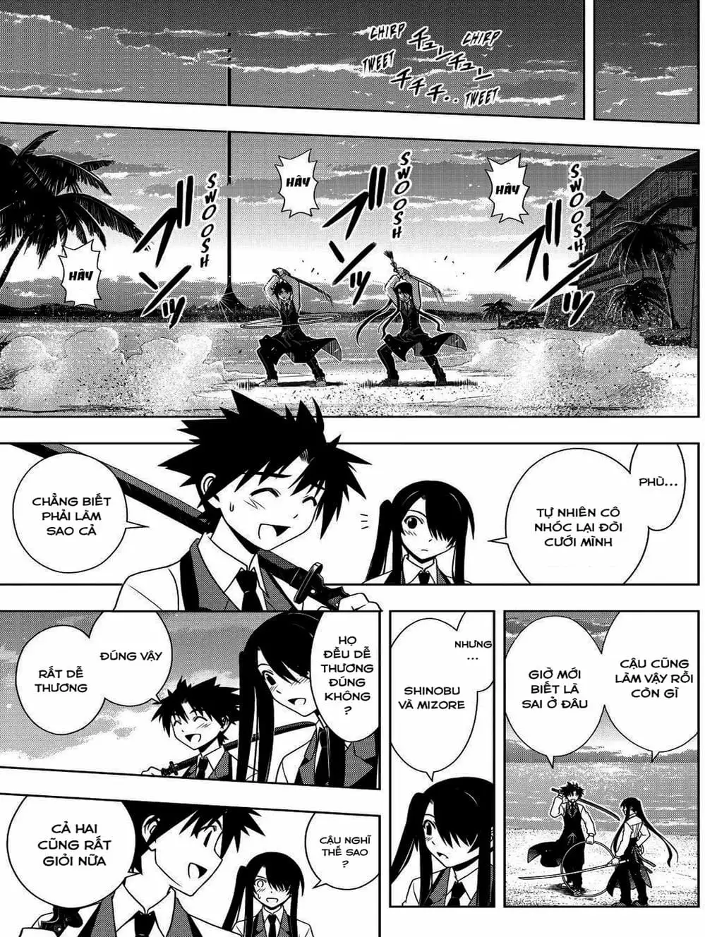Truyện Tranh Lựa Chọn Phân Kỳ - Uq Holder! trang 9