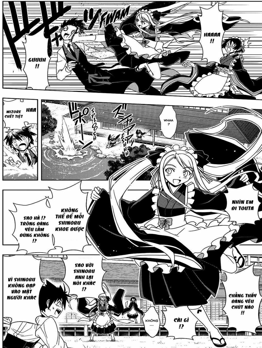 Truyện Tranh Lựa Chọn Phân Kỳ - Uq Holder! trang 9