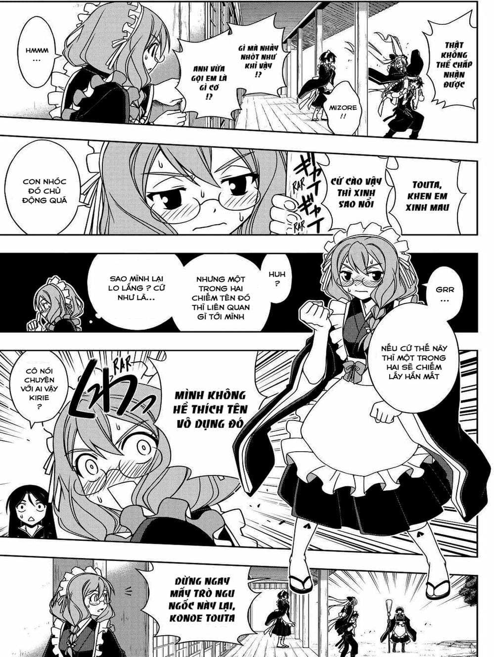 Truyện Tranh Lựa Chọn Phân Kỳ - Uq Holder! trang 9