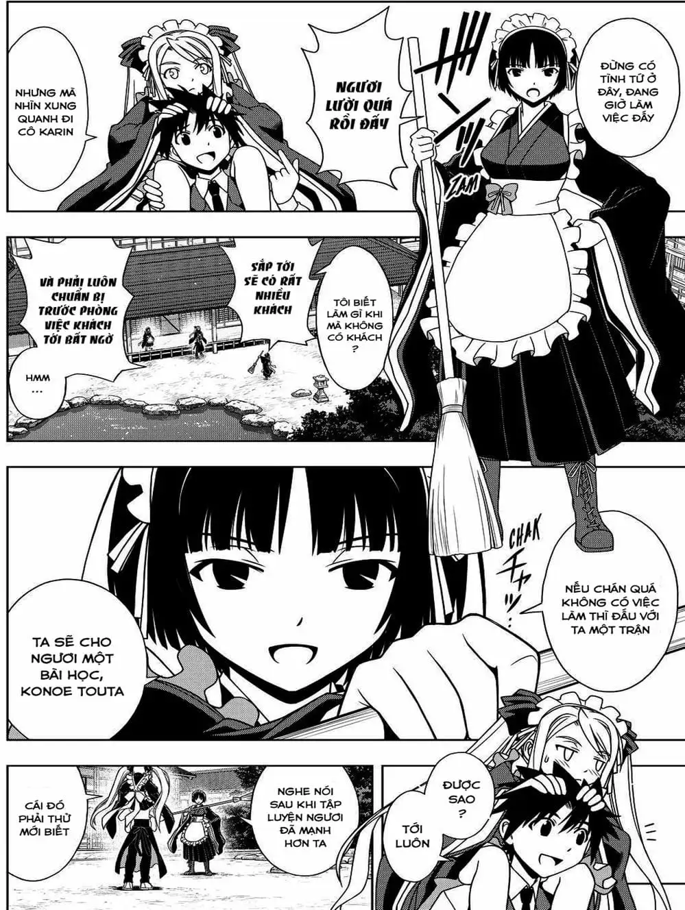 Truyện Tranh Lựa Chọn Phân Kỳ - Uq Holder! trang 9