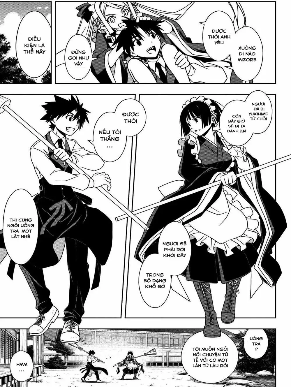 Truyện Tranh Lựa Chọn Phân Kỳ - Uq Holder! trang 9