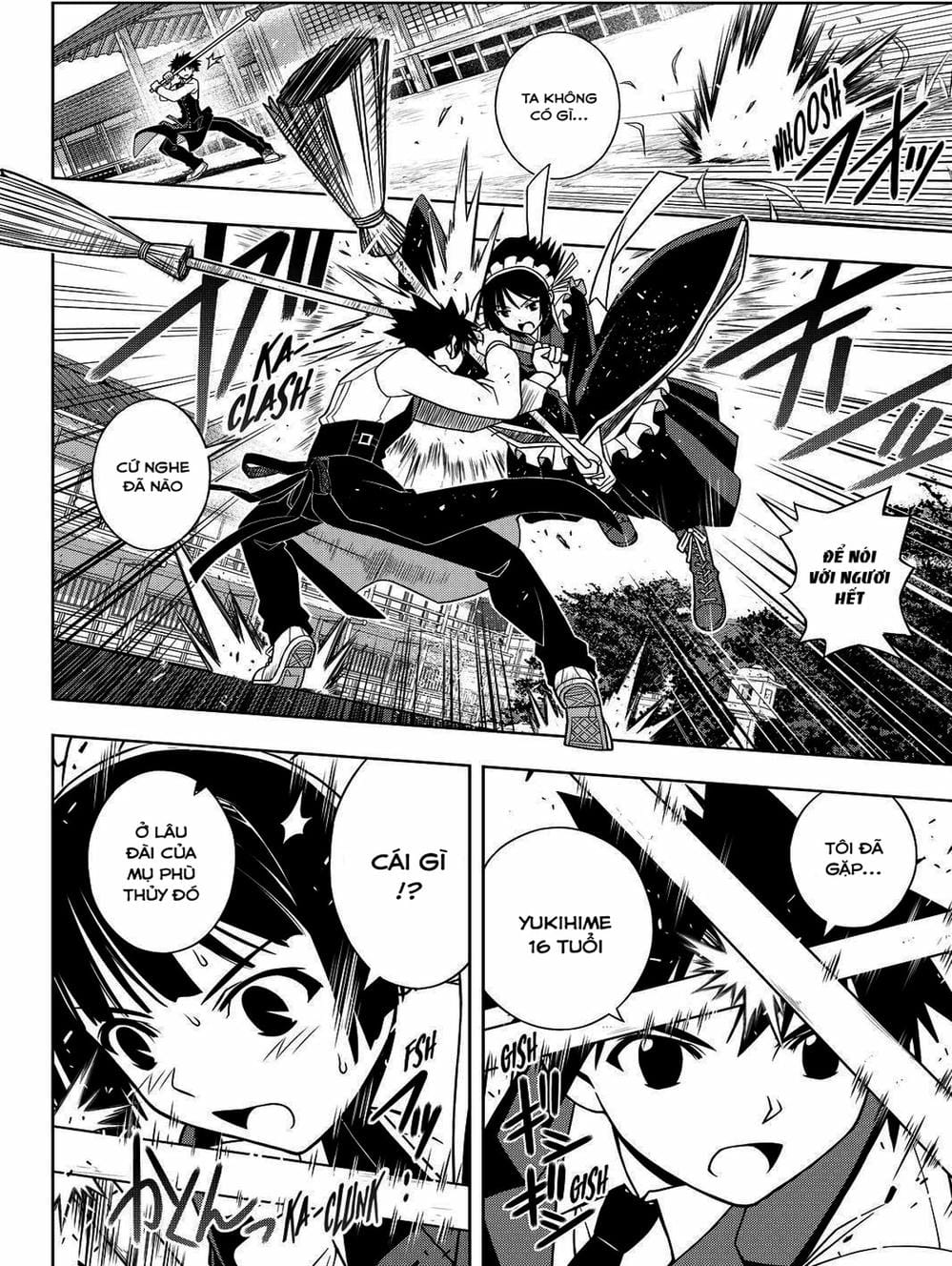 Truyện Tranh Lựa Chọn Phân Kỳ - Uq Holder! trang 9