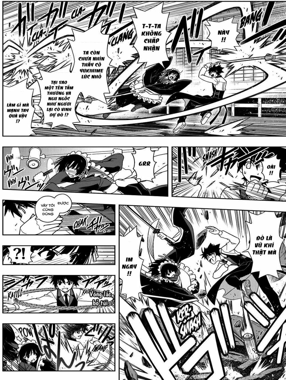 Truyện Tranh Lựa Chọn Phân Kỳ - Uq Holder! trang 9