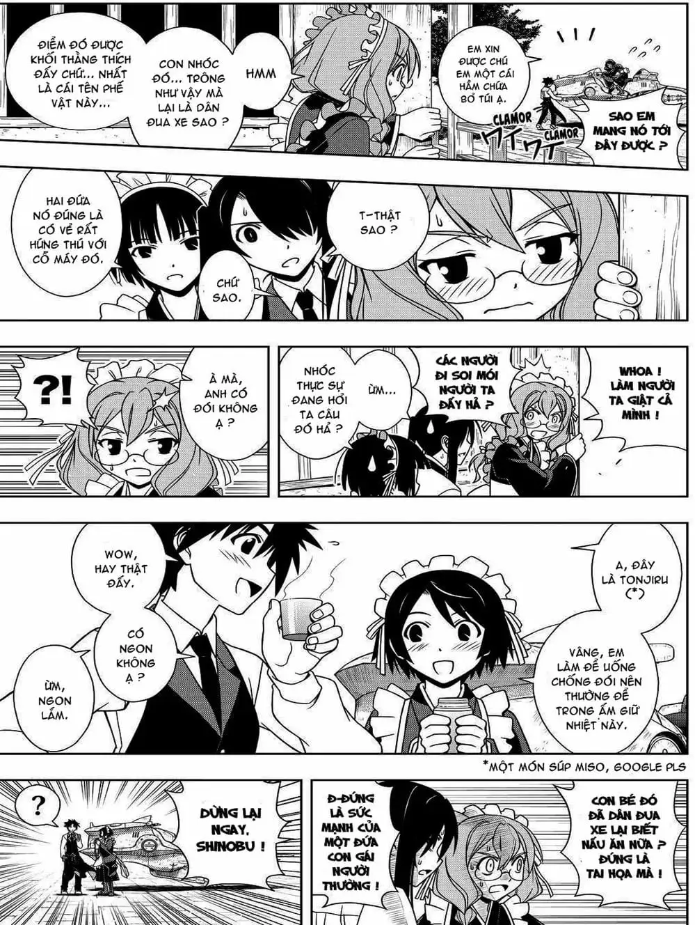 Truyện Tranh Lựa Chọn Phân Kỳ - Uq Holder! trang 9