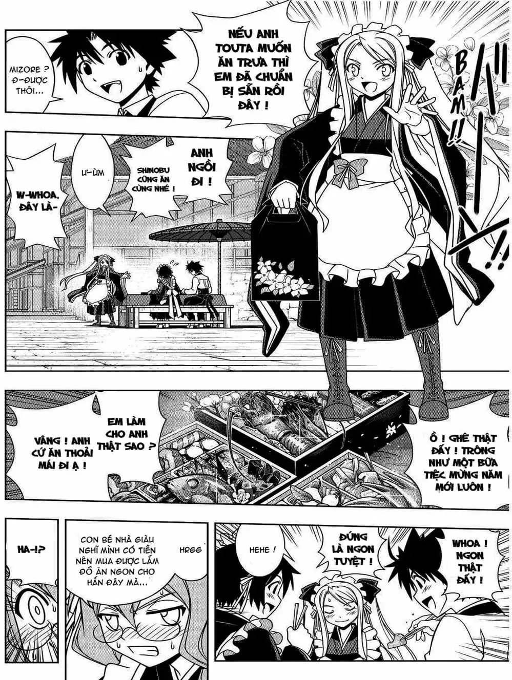 Truyện Tranh Lựa Chọn Phân Kỳ - Uq Holder! trang 9