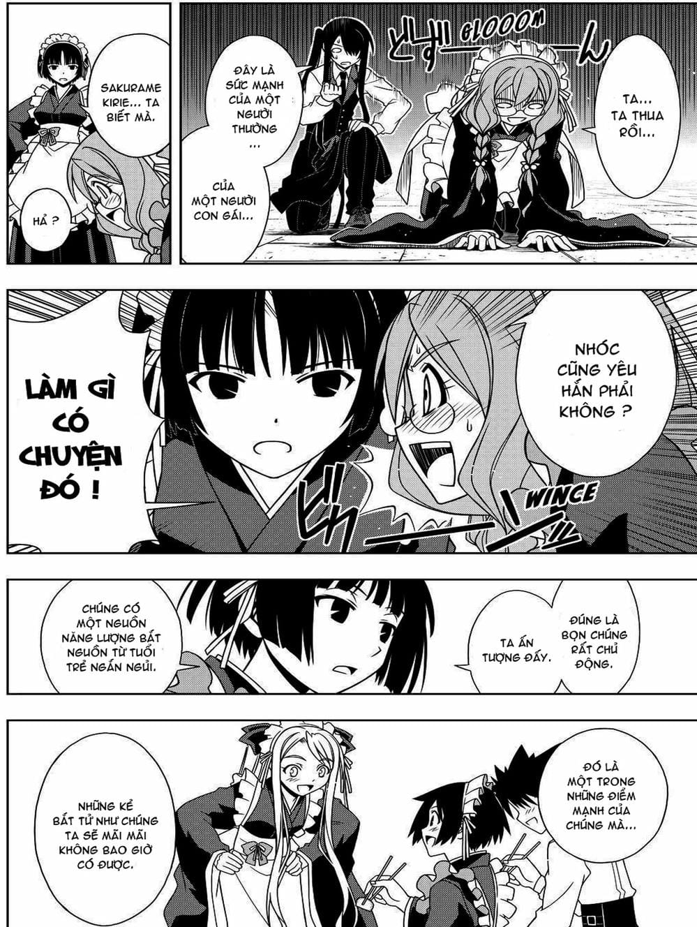 Truyện Tranh Lựa Chọn Phân Kỳ - Uq Holder! trang 9