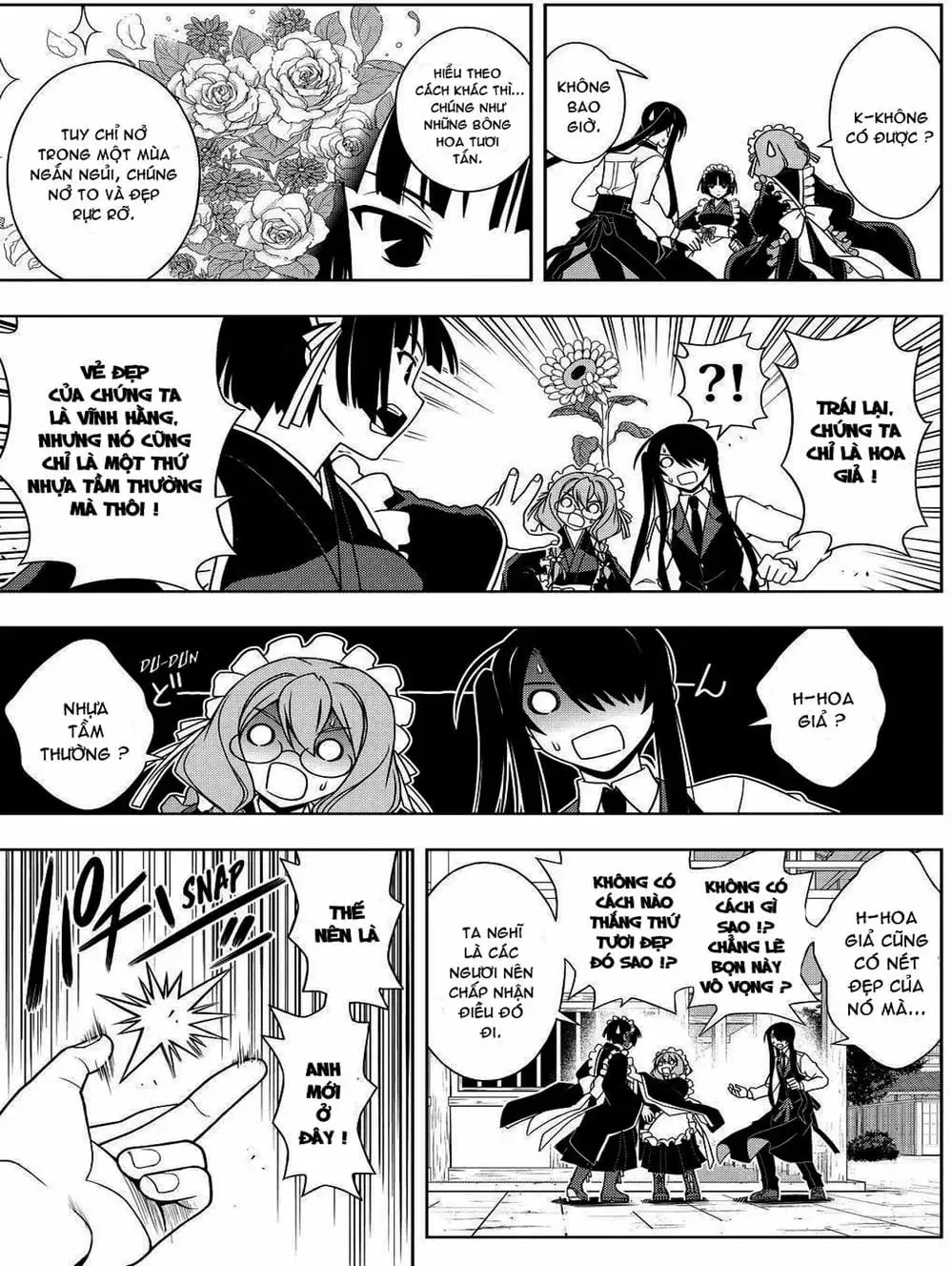 Truyện Tranh Lựa Chọn Phân Kỳ - Uq Holder! trang 9