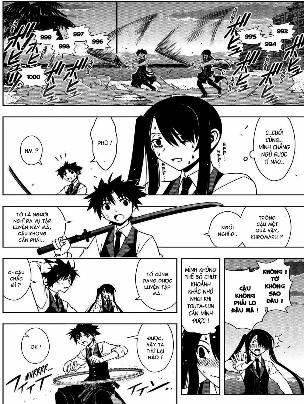 Truyện Tranh Lựa Chọn Phân Kỳ - Uq Holder! trang 9
