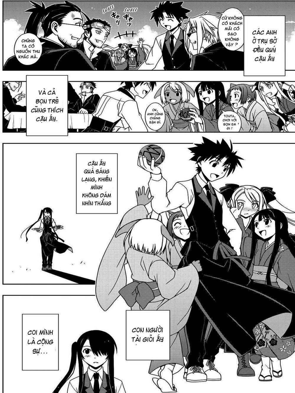 Truyện Tranh Lựa Chọn Phân Kỳ - Uq Holder! trang 9