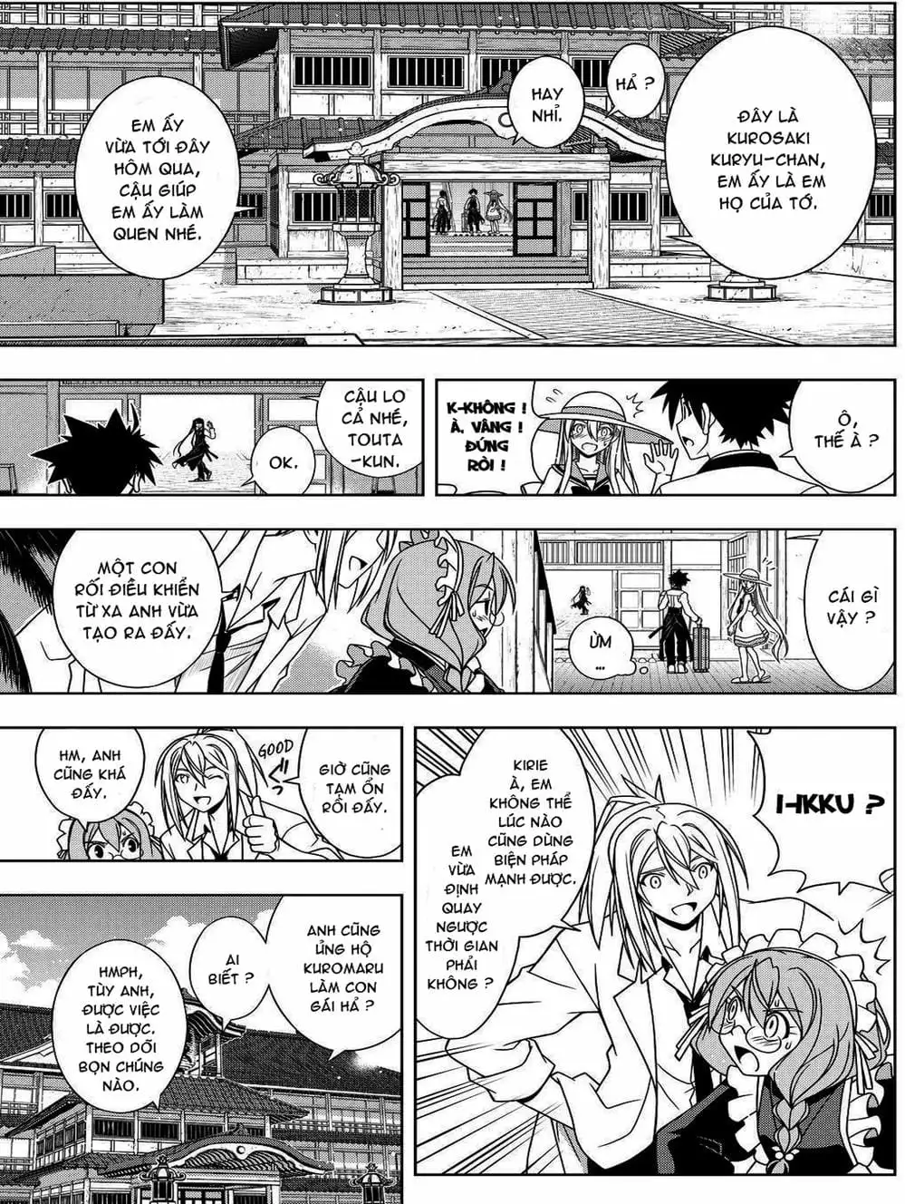 Truyện Tranh Lựa Chọn Phân Kỳ - Uq Holder! trang 9