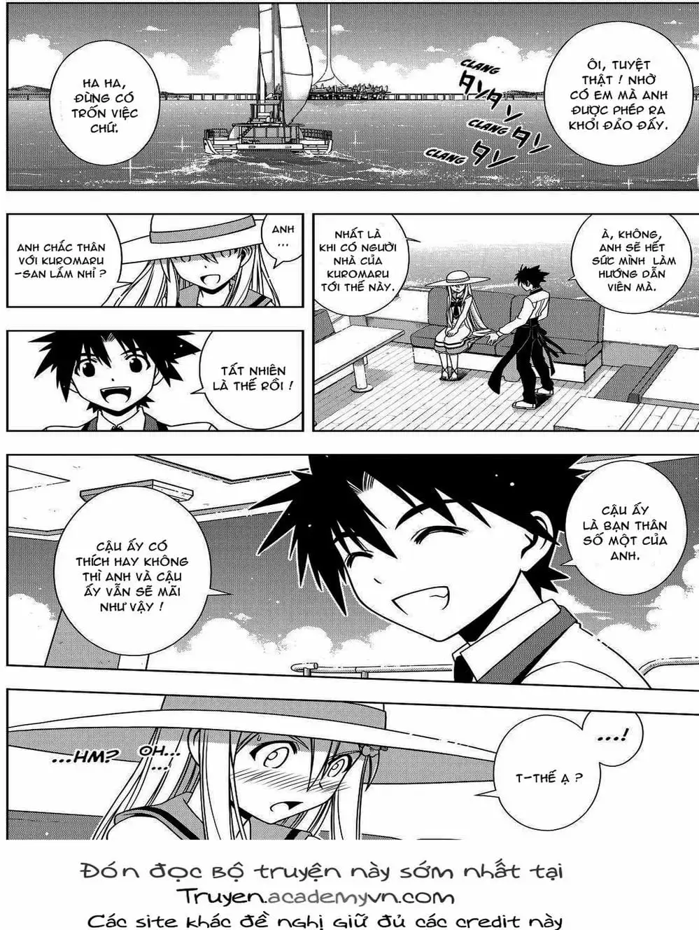 Truyện Tranh Lựa Chọn Phân Kỳ - Uq Holder! trang 9