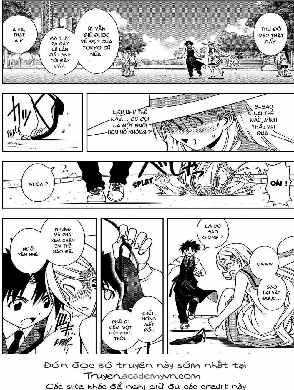 Truyện Tranh Lựa Chọn Phân Kỳ - Uq Holder! trang 9