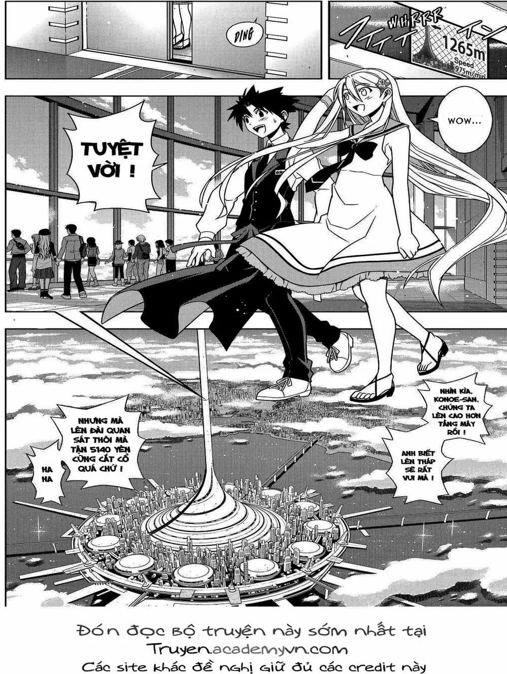 Truyện Tranh Lựa Chọn Phân Kỳ - Uq Holder! trang 9