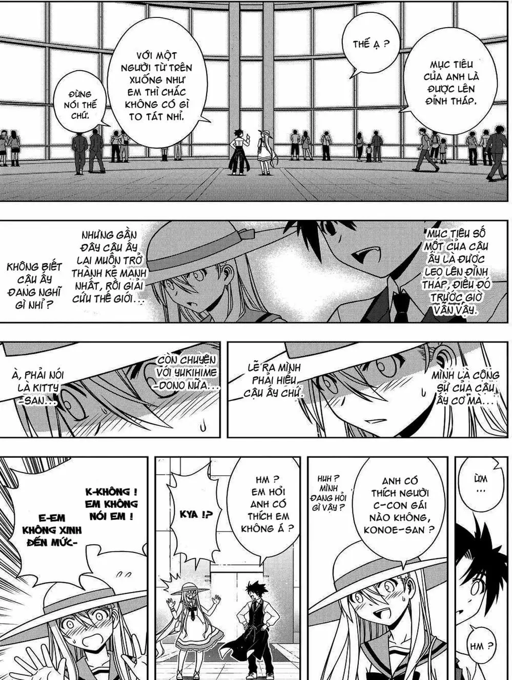 Truyện Tranh Lựa Chọn Phân Kỳ - Uq Holder! trang 9