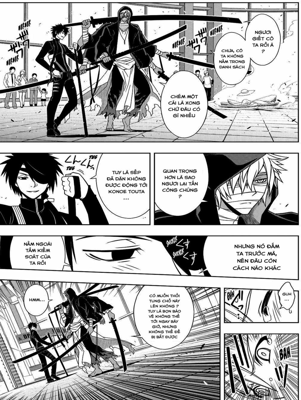 Truyện Tranh Lựa Chọn Phân Kỳ - Uq Holder! trang 9