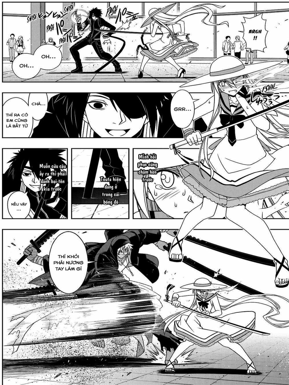 Truyện Tranh Lựa Chọn Phân Kỳ - Uq Holder! trang 9