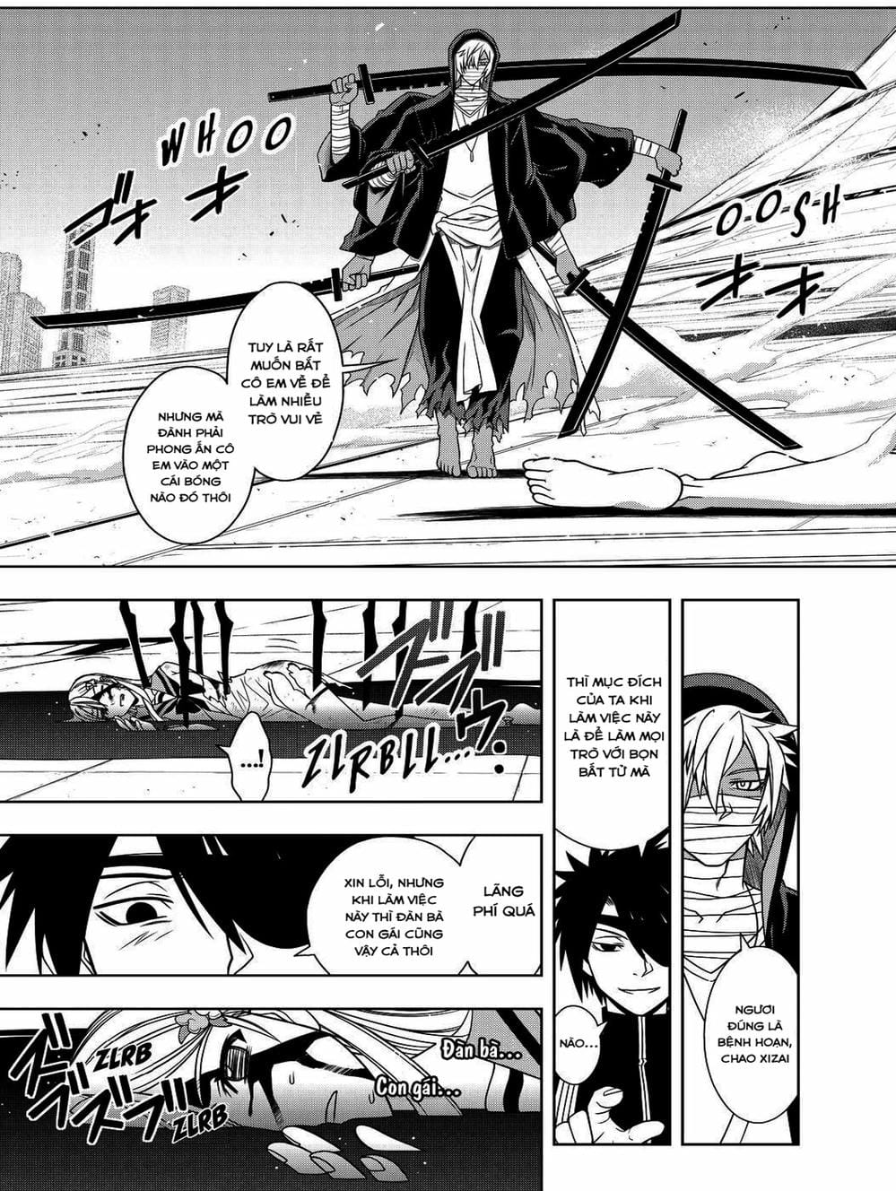 Truyện Tranh Lựa Chọn Phân Kỳ - Uq Holder! trang 9